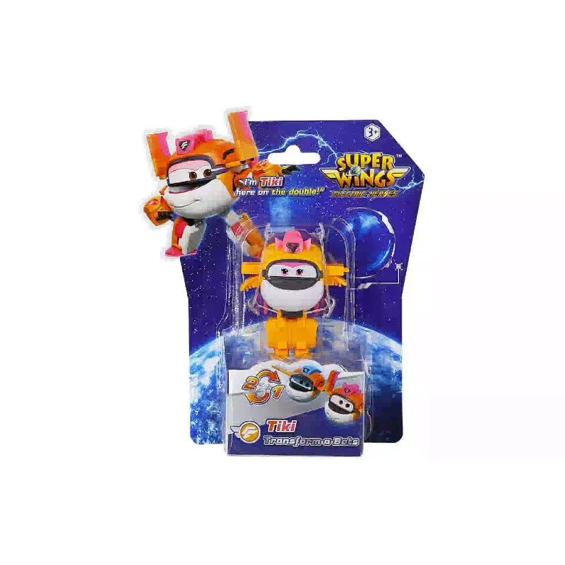 شخصية المتحول Super Wings Transform-a-Bots Tiki (EU780059)
