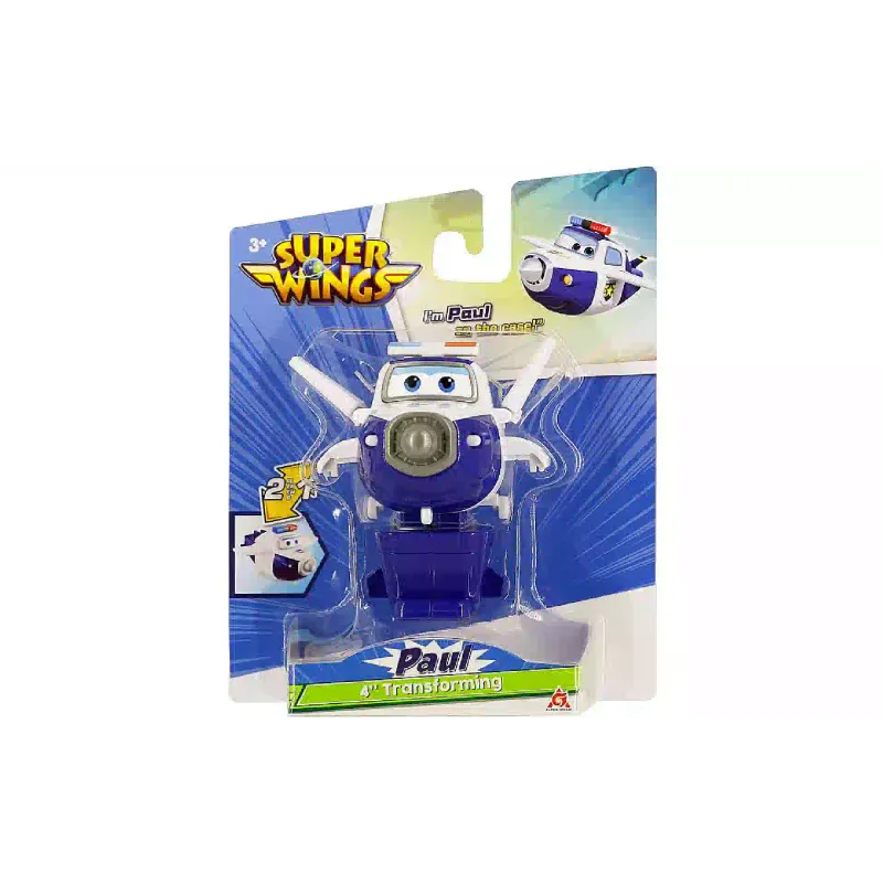 Figura do transformador Super Wings Transforming Paul (EU780624)