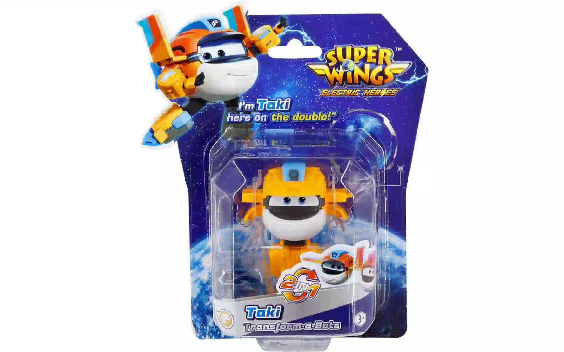 Φιγούρα μετασχηματιστή Super Wings Transform-a-Bots Taki (YW780058) Φιγούρα μετασχηματιστή Super Wings Transform-a-Bots Taki (YW780058)