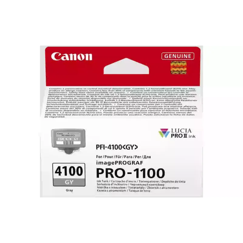Patrone Canon imagePROGRAF PRO-1100, Gray (6783C001)