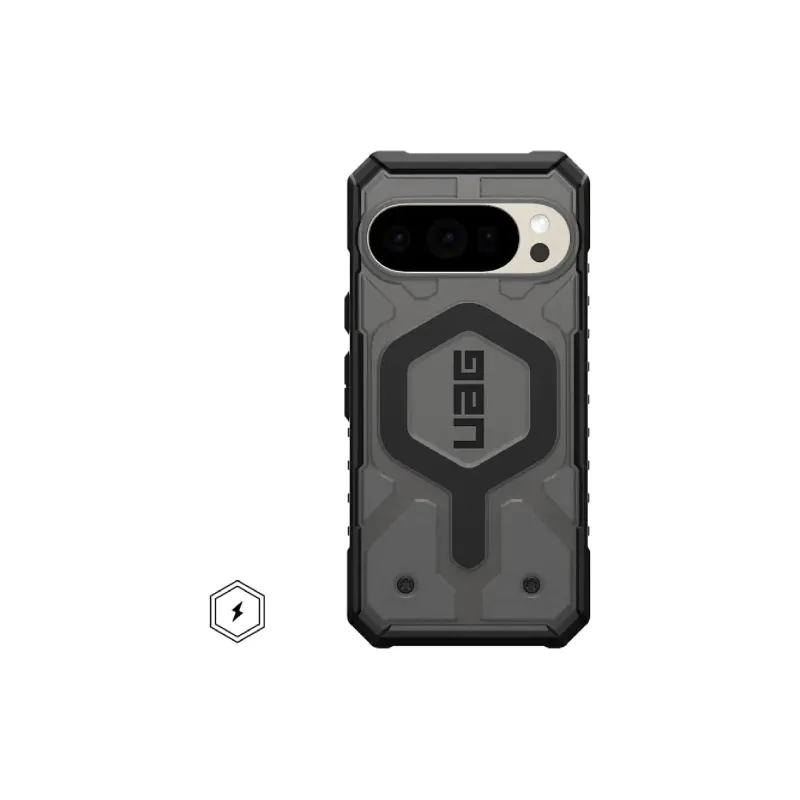 Okostelefon tok UAG Pathfinder Clear MagSafe, Ash (614469113140)