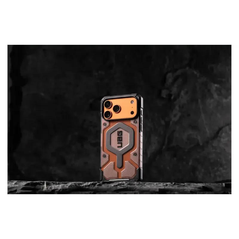 Okostelefon tok UAG Pathfinder Clear MagSafe, Ice/Silver (114552114333)