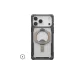 Чохол для смартфона UAG Plasma XTE MagSafe (114528113136), для Apple iPhone 17 Pro Max, Ash/Titanium Чохол для смартфона UAG Plasma XTE MagSafe (114528113136), для Apple iPhone 17 Pro Max, Ash/Titanium