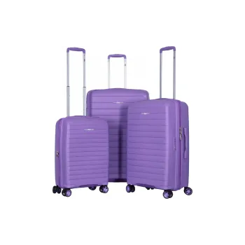 Komplet kovčkov 2E Aero L+M+S, Lavender (2E-SPP-AERO-SET3-LV)