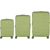 Komplet kovčkov 2E Aero L+M+S, Olive Green (2E-SPP-AERO-SET3-MG)