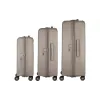Ein Satz Koffer 2E Aero L+M+S, Grey/Brown (2E-SPP-AERO-SET3-TP)