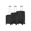 Um conjunto de malas 2E Aero L+M+S, Black (2E-SPP-AERO-SET3-BK)