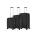 Ένα σετ βαλίτσες 2E Aero L+M+S, Black (2E-SPP-AERO-SET3-BK)