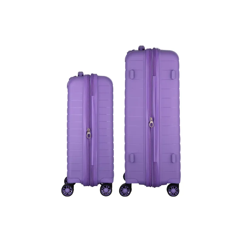 Um conjunto de malas 2E Aero M+S, Lavender (2E-SPP-AERO-SET2-LV)