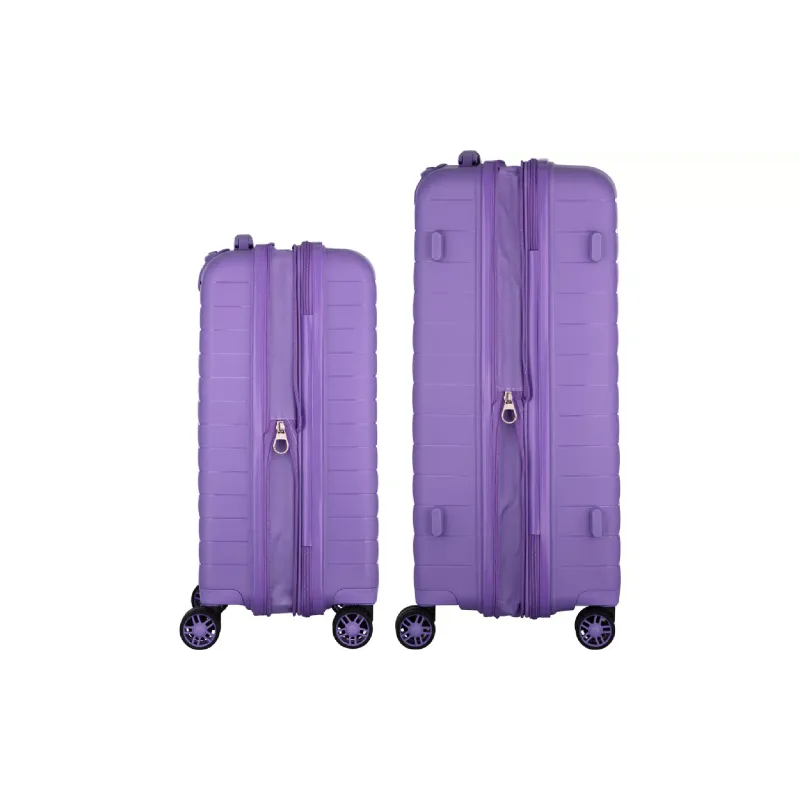 Um conjunto de malas 2E Aero M+S, Lavender (2E-SPP-AERO-SET2-LV)