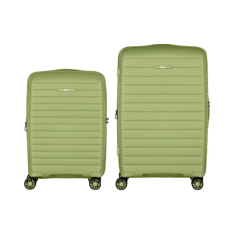 Ein Satz Koffer 2E Aero M+S, Olive Green (2E-SPP-AERO-SET2-MG)