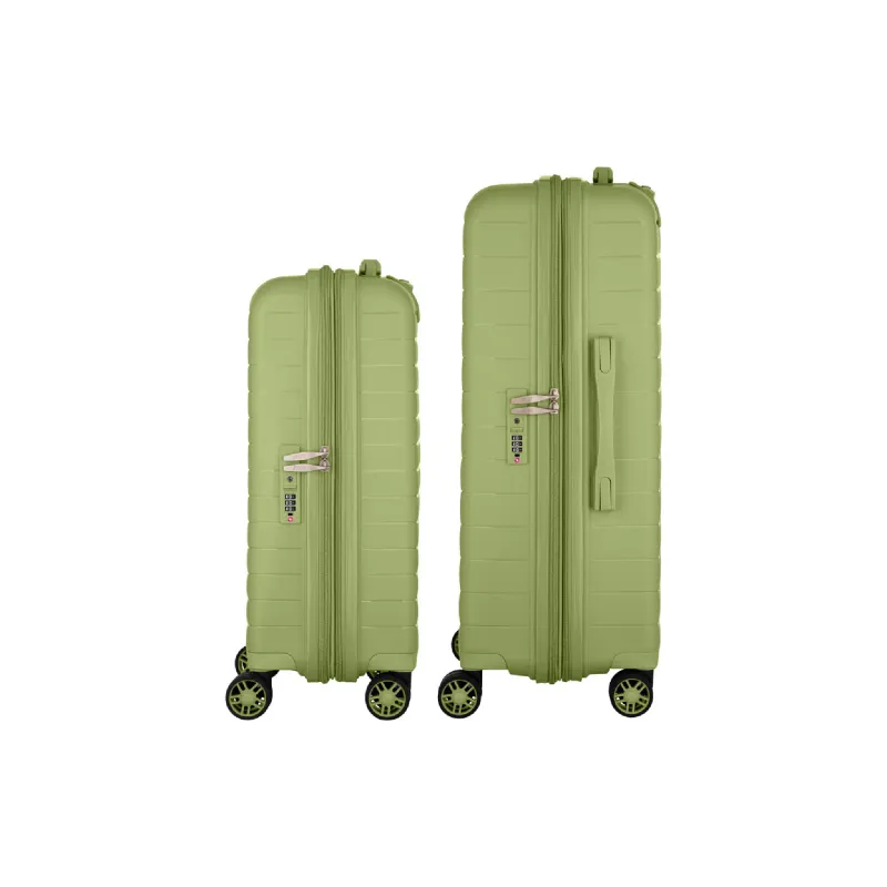 Ein Satz Koffer 2E Aero M+S, Olive Green (2E-SPP-AERO-SET2-MG)