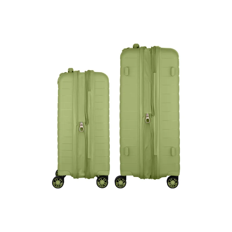 Ein Satz Koffer 2E Aero M+S, Olive Green (2E-SPP-AERO-SET2-MG)