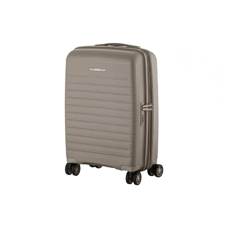 Un juego de maletas 2E Aero M+S, Grey/Brown (2E-SPP-AERO-SET2-TP)