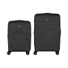 Un juego de maletas 2E Aero M+S, Black (2E-SPP-AERO-SET2-BK)
