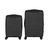 Un juego de maletas 2E Aero M+S, Black (2E-SPP-AERO-SET2-BK)