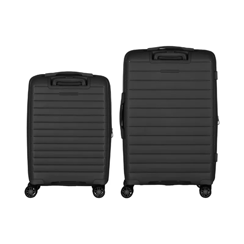 Un juego de maletas 2E Aero M+S, Black (2E-SPP-AERO-SET2-BK)