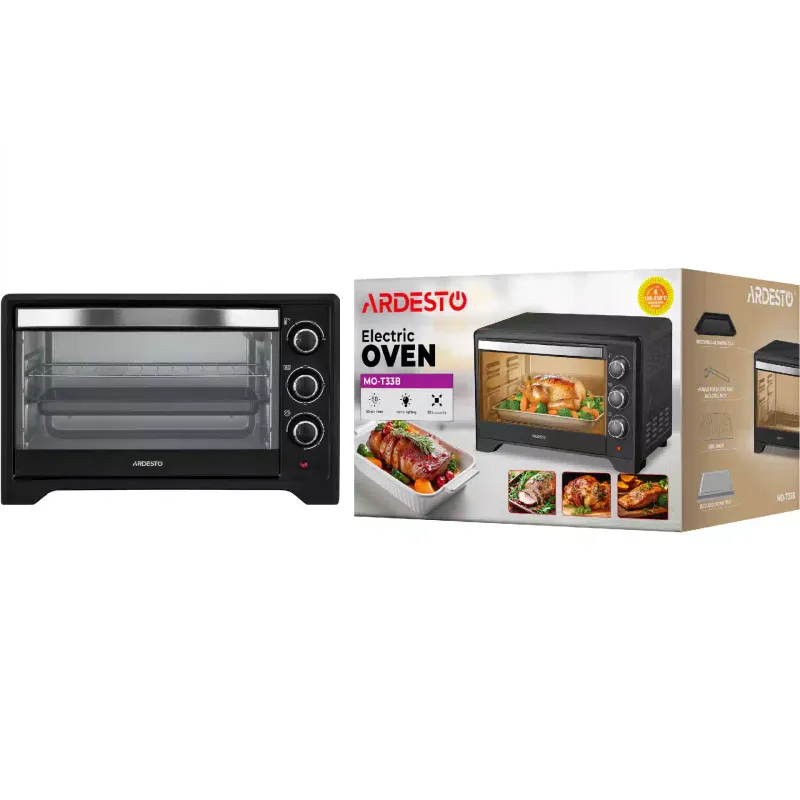Ηλεκτρικός φούρνος Ardesto, Black (MO-T33B)