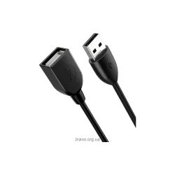 Καλώδιο patch Cabletime USB 2.0 AM - AF (CA915163)