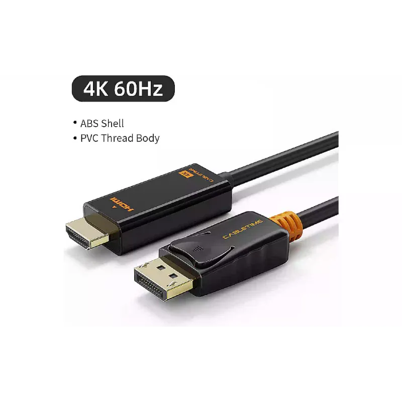 Cable Cabletime DP (M) - HDMI (M) (CA915316)