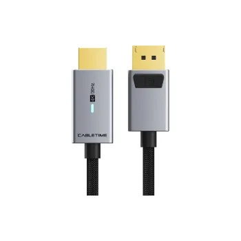 Kabel Cabletime DP (M) - HDMI (M) (CA915323)