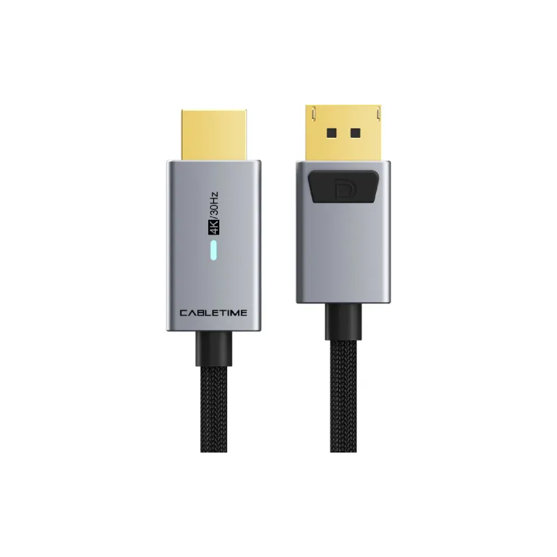 Kabel Cabletime DP (M) - HDMI (M) (CA915330)